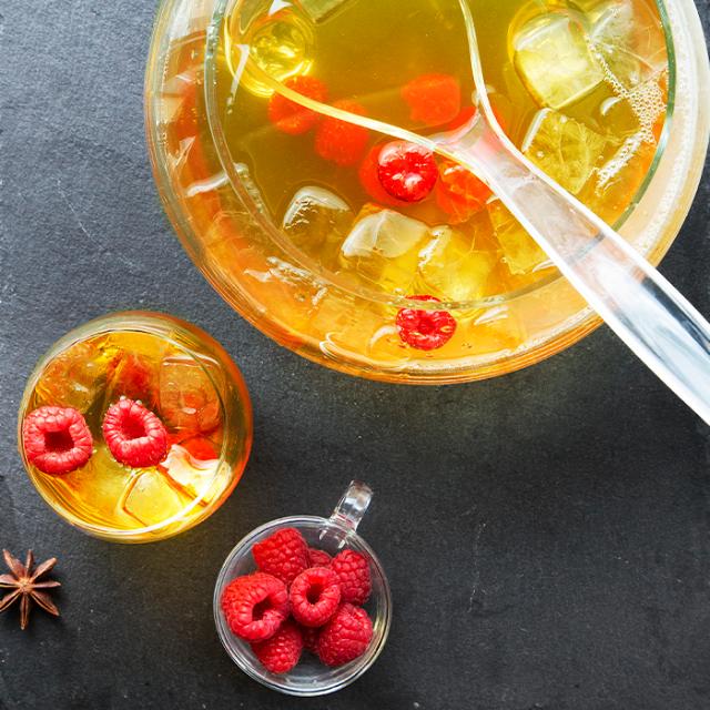 lækker iste lavet på fuldmåne te 