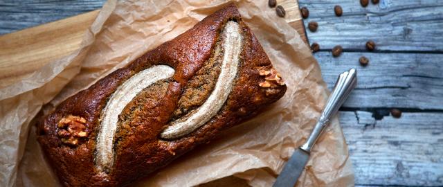 blødt og lækkert bananbrød