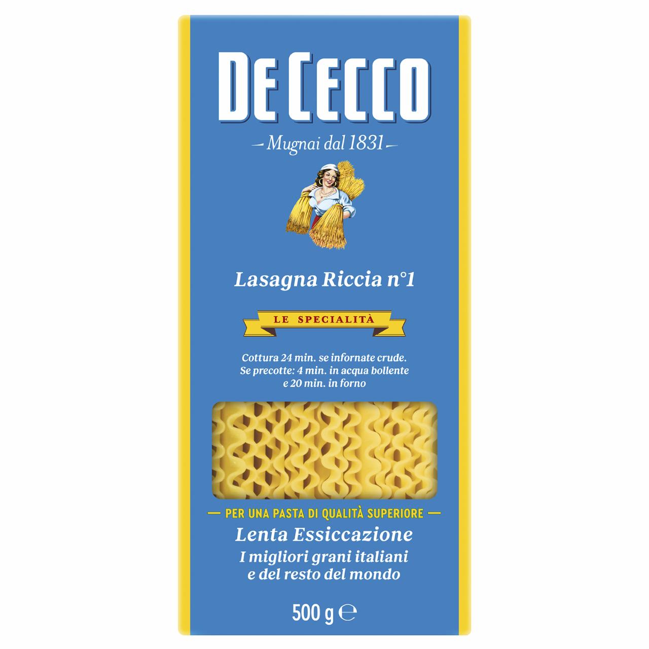 De Cecco Lasagna Riccia