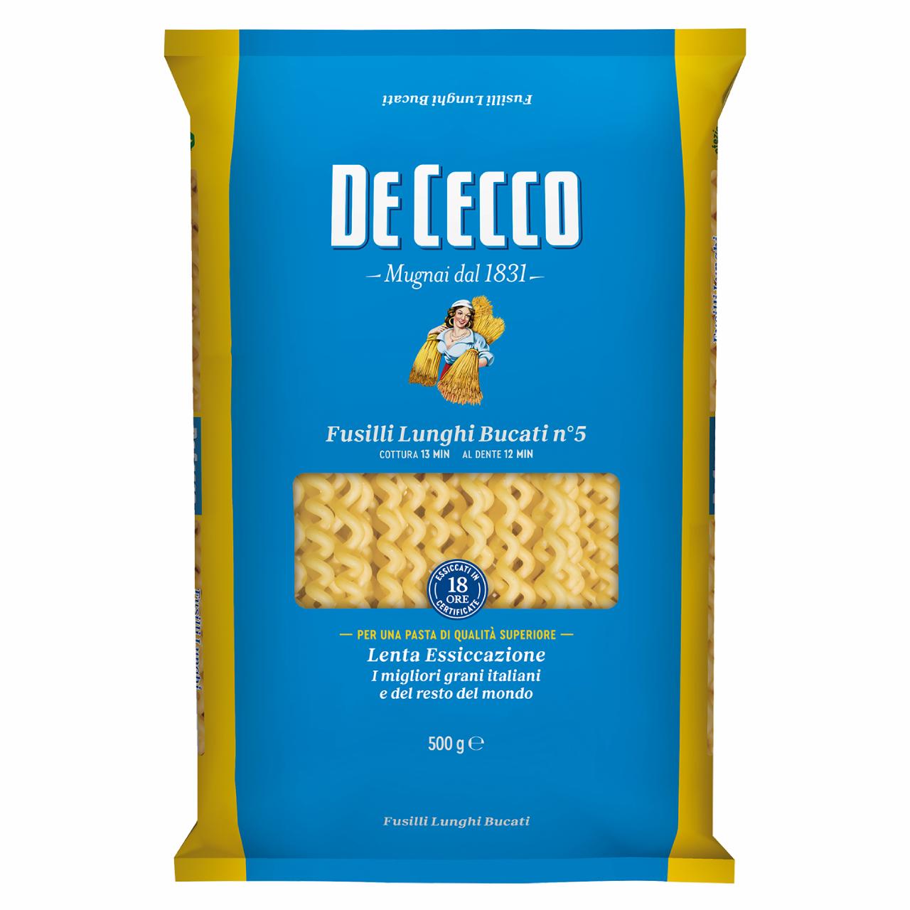 De Cecco Fusilli Lunghi Bucati