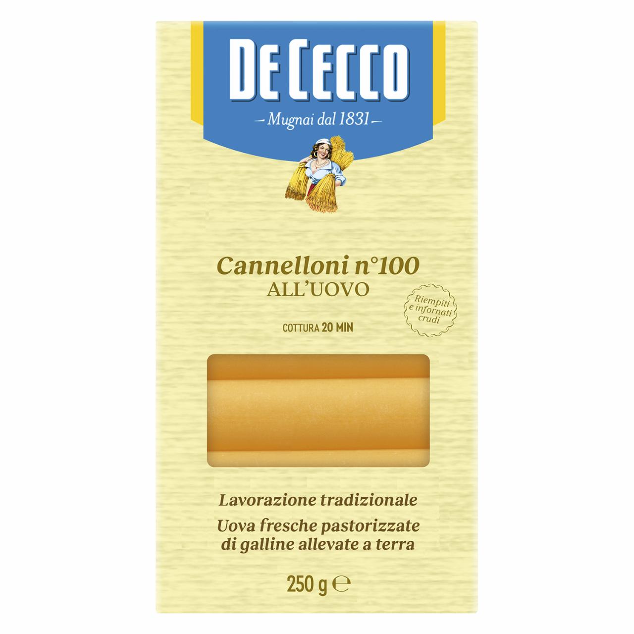 De Cecco Cannelloni med æg