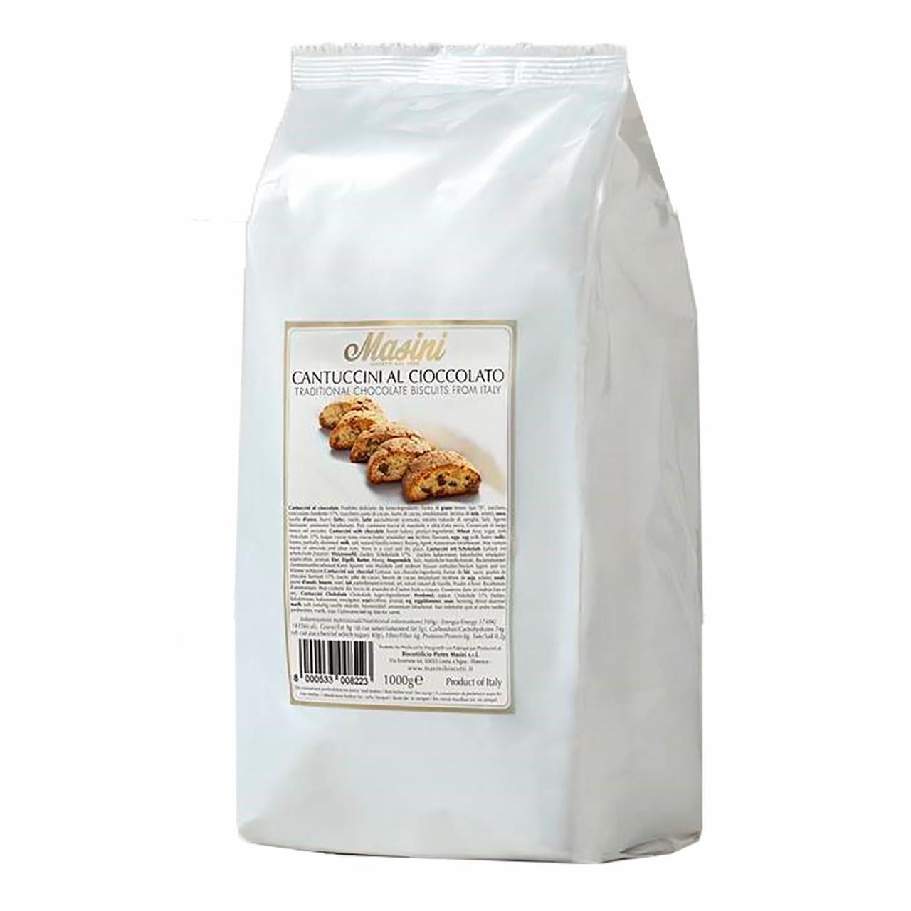 Masini Cantuccini med Chokolade