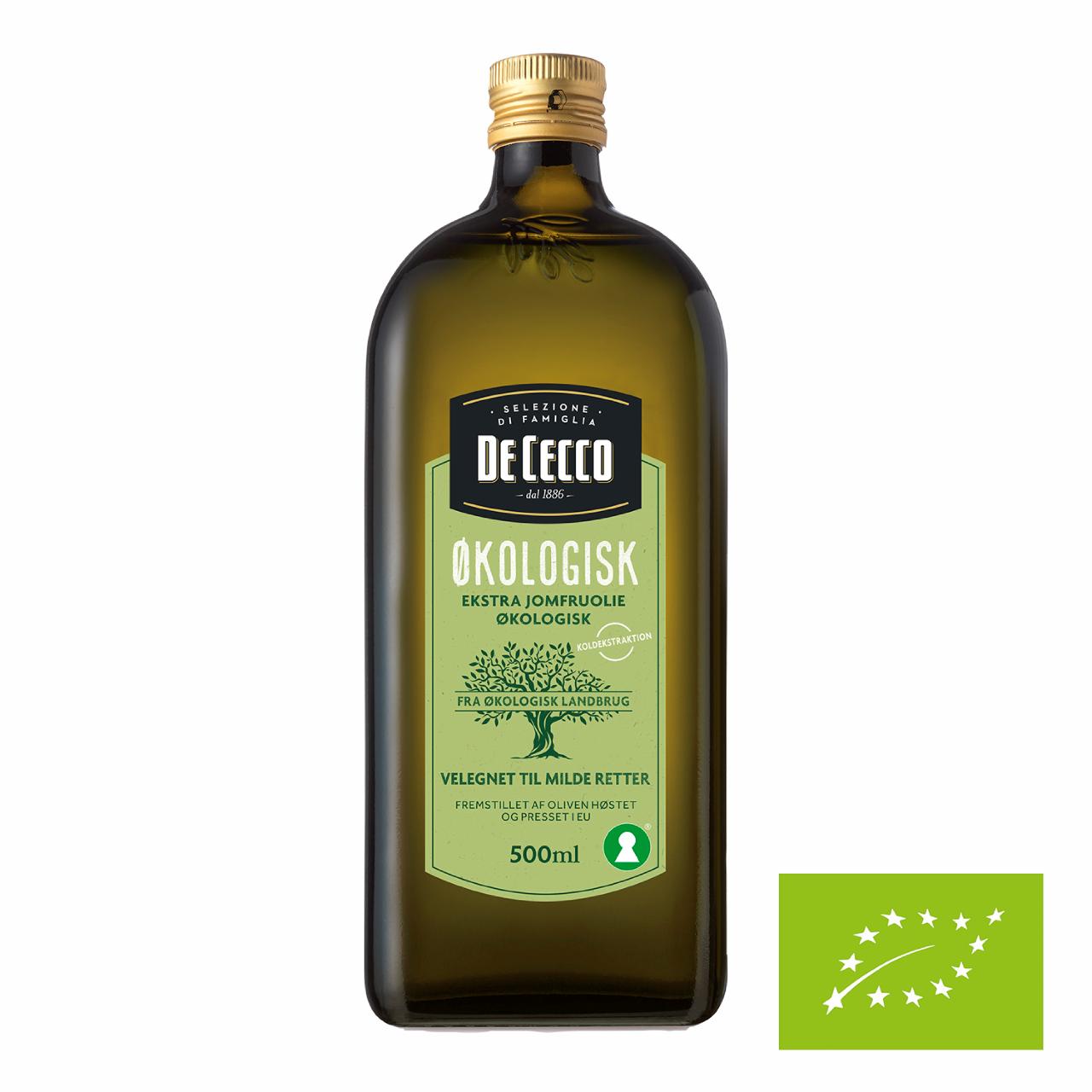 De Cecco Extra Jomfru Olivenolie Økologisk