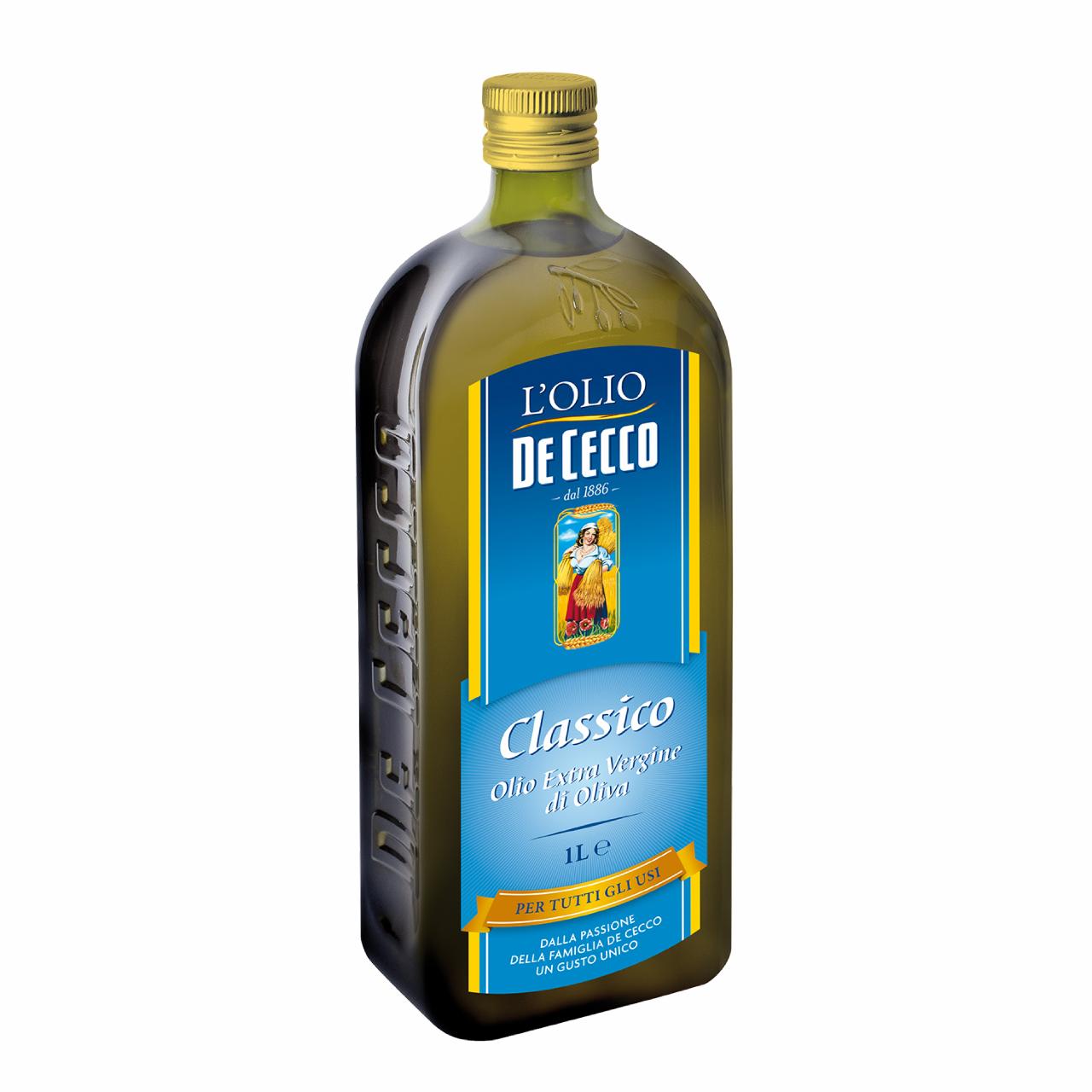 De Cecco Extra Jomfru Olivenolie 6 x 1 liter