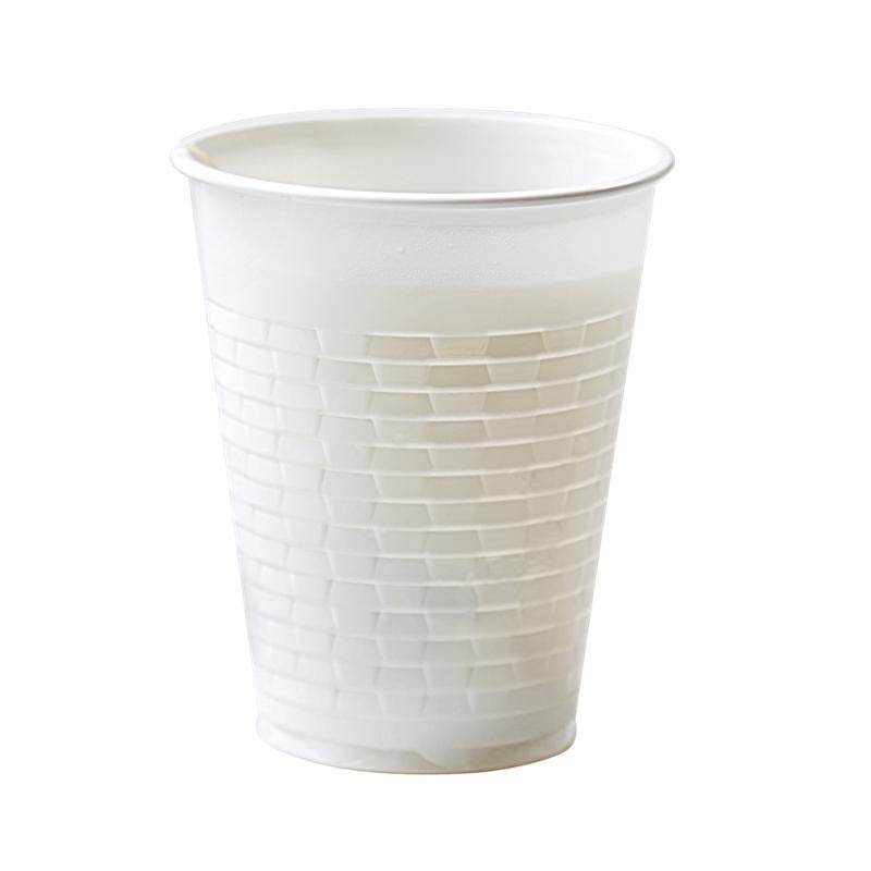 Plastikkop 21 cl Hvid 