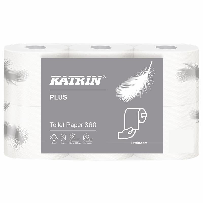 Katrin Toiletpapir Plus 360 2-lags