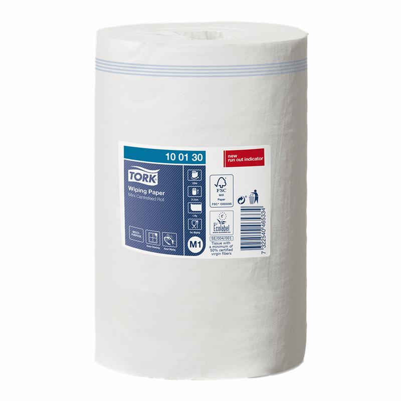 Tork Aftørringspapir Standard Mini M1 Hvid 1-lags