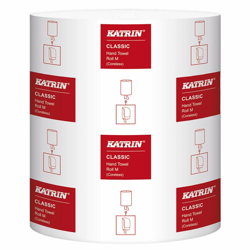 Katrin Aftørringspapir Classic M Coreless 1-lags