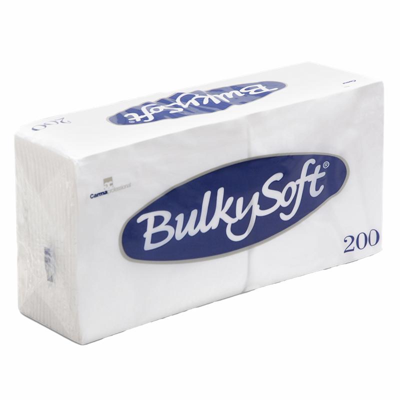 Bulky Soft Serviet 1-lags Hvid 