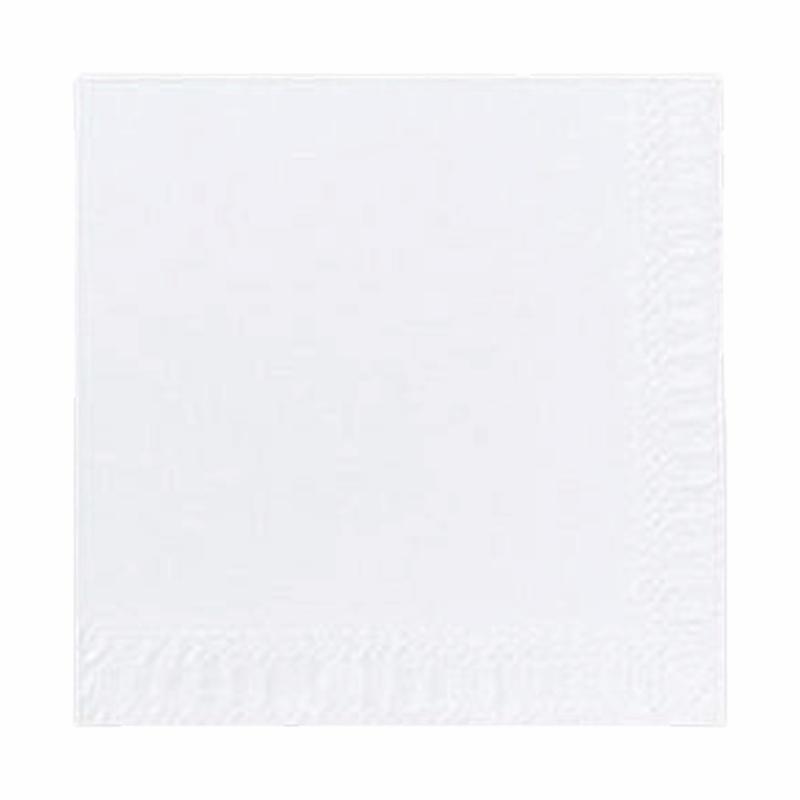 Duni Kaffeservietter 3-lags Hvid 24 cm