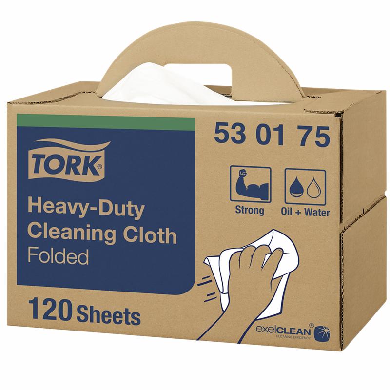 Tork Aftøringsklud Kraftig W7 Hvid