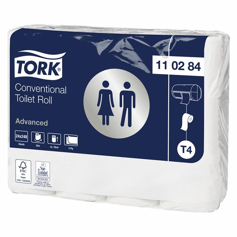 Tork Toiletpapir Advanced T4 2-lags