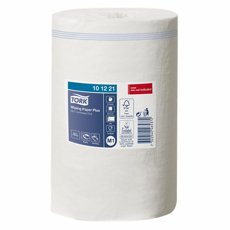 Tork  Aftørringspapir Plus M1 Hvid 2-lags