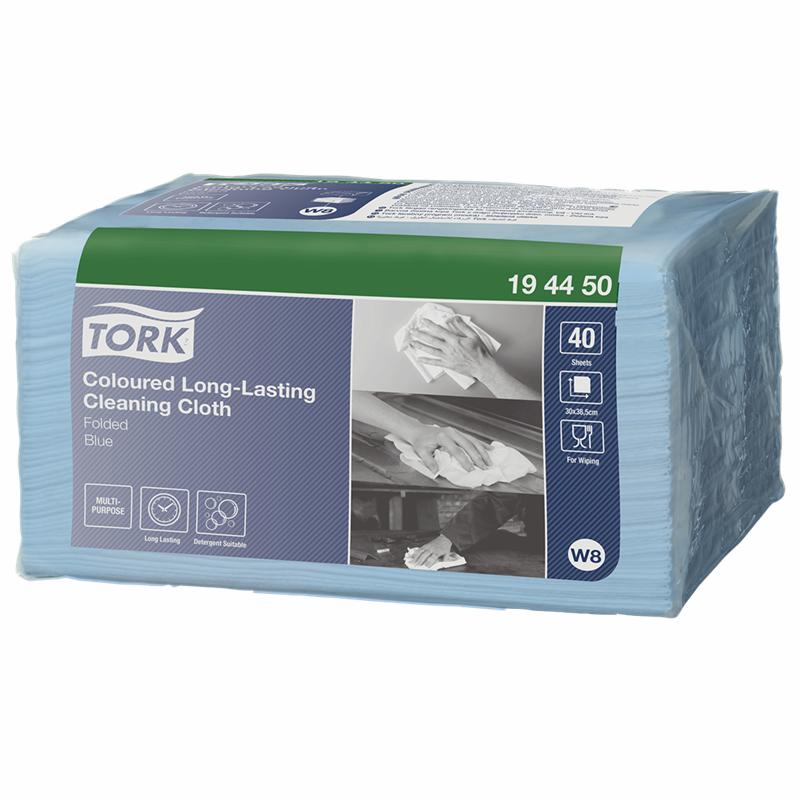 Tork Allround Klud Premium W8 Small Blå 