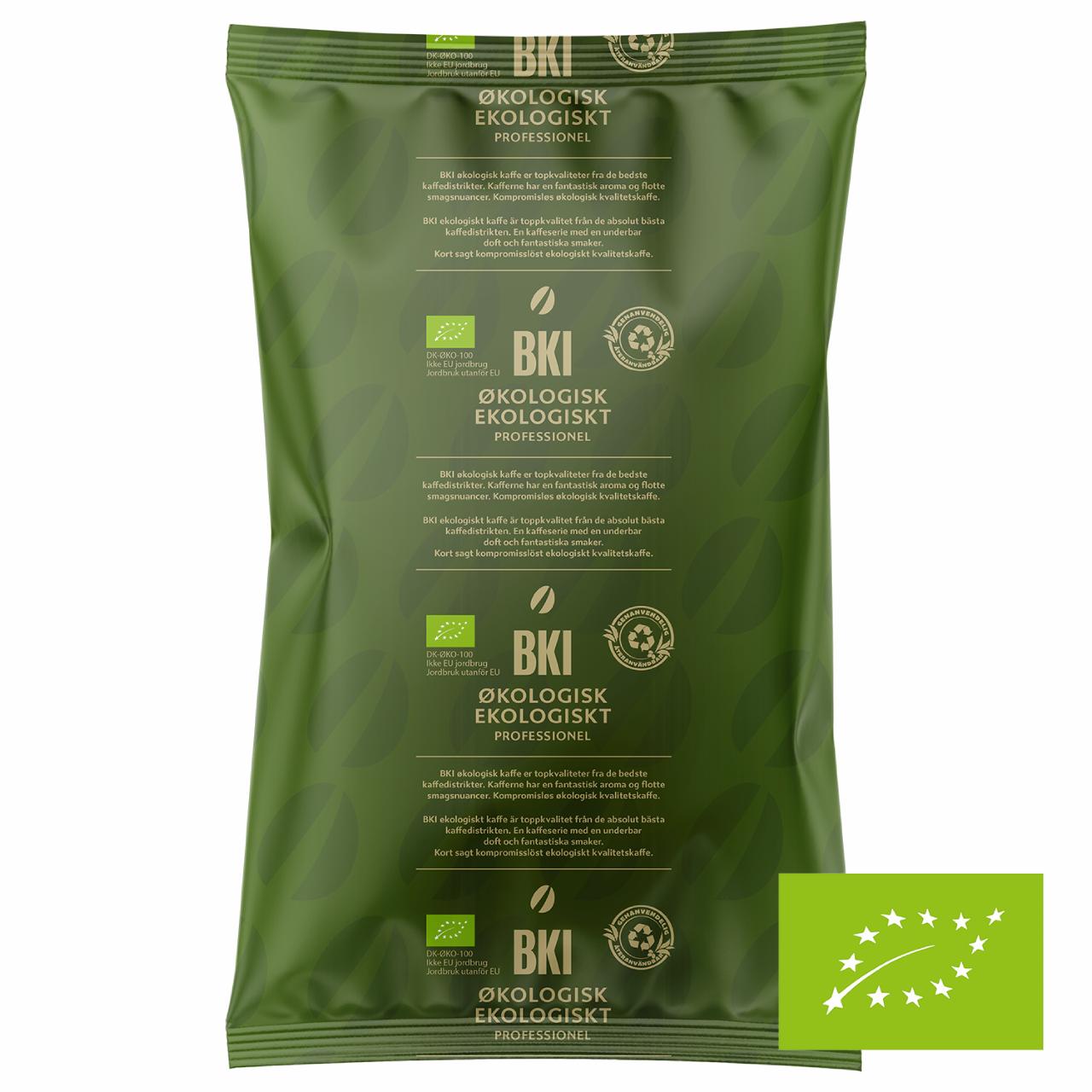 BKI Økologisk Extra Mørk Formalet 1000g