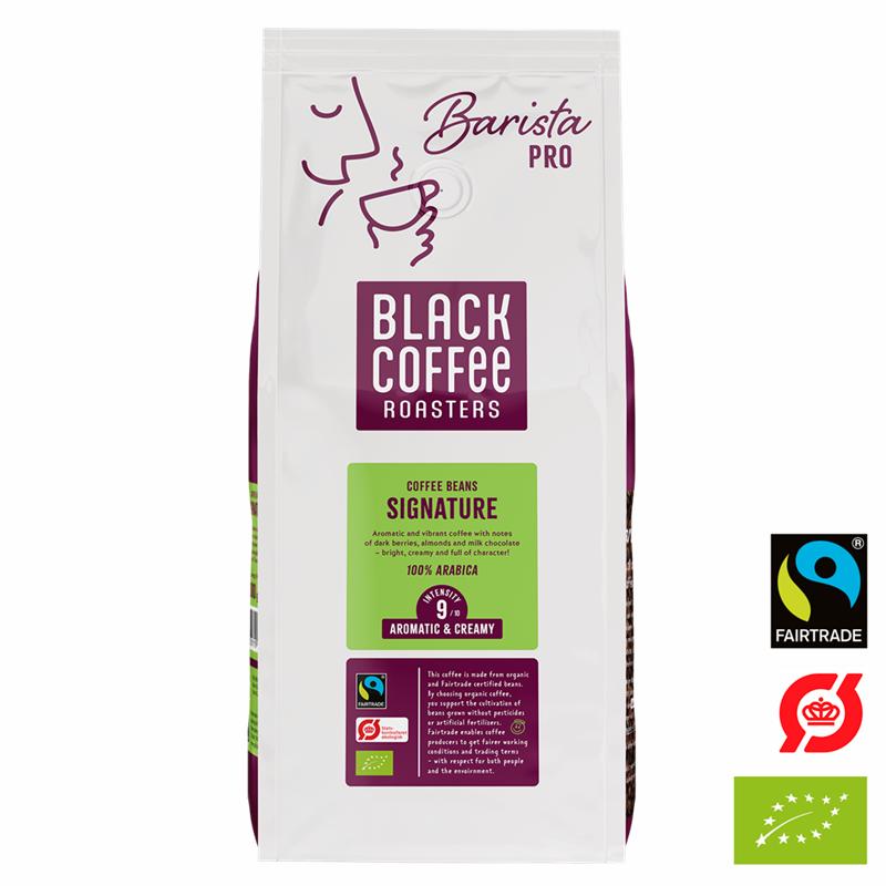 Black Coffee Roasters Signature Organic Fairtrade Coffee Beans