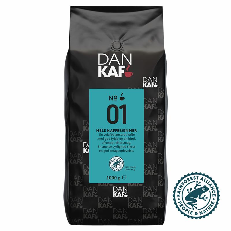 DanKaf No. 01 Hele Bønner RFA