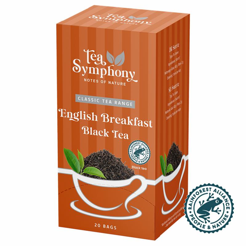 Tea Symphony English Breakfast Black Tea Rainforest Alliance