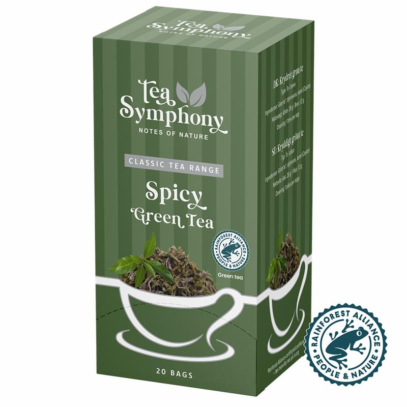 Tea Symphony Spicy Green Tea Rainforest Alliance