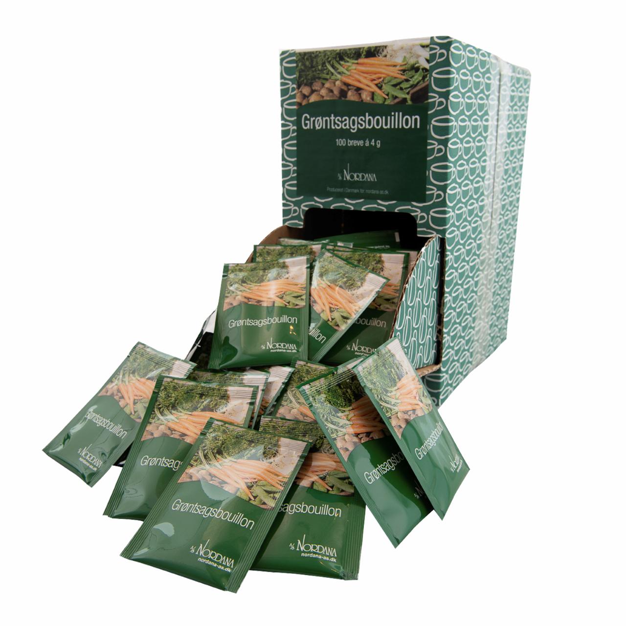 Grøntsagsbouillon i breve